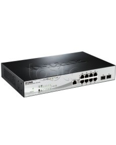 Коммутатор 8 портовый D-Link DGS-1210-10P/ME/B1A в Домодедово Коммутаторы Pintop.ru