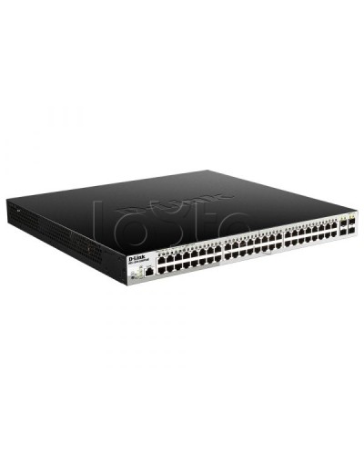 Управляемый L2 коммутатор D-Link DGS-1210-52MPP/ME/B3A в Домодедово Коммутаторы Pintop.ru