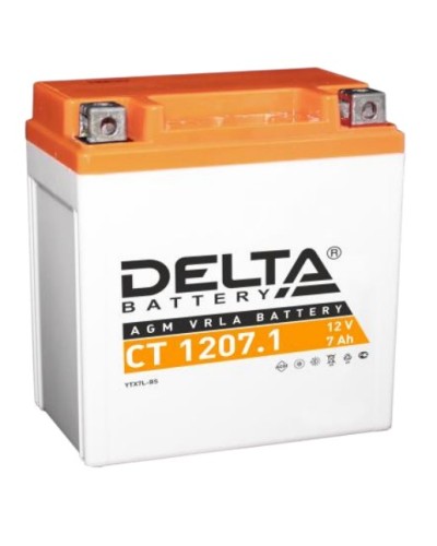 Аккумулятор АКБ 12 - 7 Delta CT 1207.1 в Домодедово Электротехническое оборудование Pintop.ru