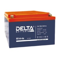 Аккумулятор свинцово-кислотный Delta GX 12-24