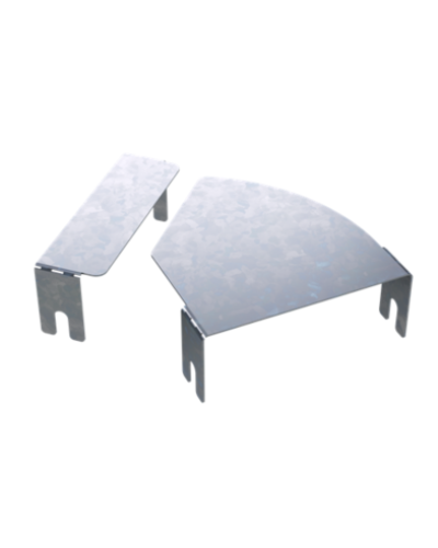 Крышка д/угла гор.изм.CPO 0-44 осн.150 DKC (38011HDZL) в Домодедово Аксессуары для лотков Pintop.ru