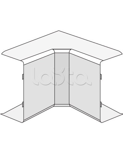 Угол внутренний AIM 50x20 DKC 00655 в Домодедово Аксессуары для кабель-канала Pintop.ru