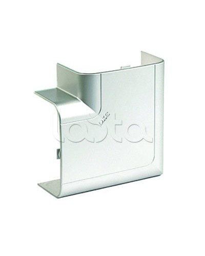 Угол плоский 110х50 мм, цвет серый металлик DKC 01003G в Домодедово Аксессуары для лотков Pintop.ru