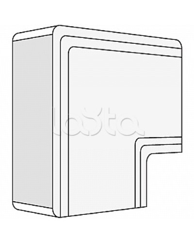 Угол плоский 150x60 NPAN DKC 01747 в Домодедово Аксессуары для кабель-канала Pintop.ru