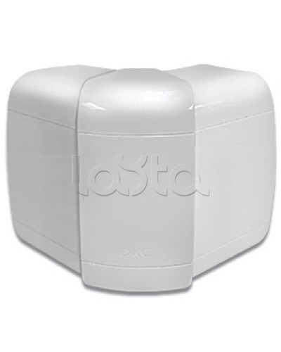 Угол внешний 90х50 мм, изменяемый 80-120°, цвет серый металлик DKC 09552G в Домодедово Аксессуары для лотков Pintop.ru