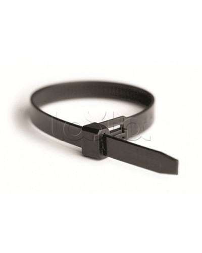 Хомут P6.6 многоразовый, черный, 7,5x350 DKC 25354 в Домодедово Стяжки-хомуты Pintop.ru