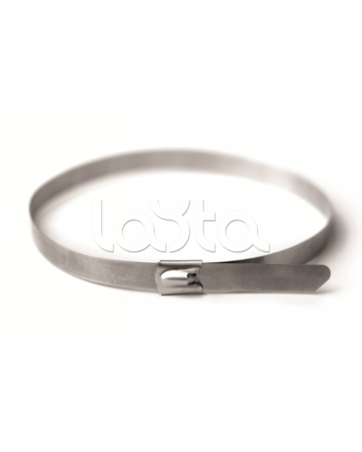 Хомут из нержавеющей стали AISI 304 13х400 DKC 27421 в Домодедово Стяжки-хомуты Pintop.ru