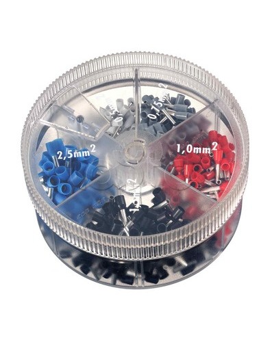 Контейнер двойных наконечников-гильз с изолир.фланцем 4,00-16,00 кв.мм 1 упаковка - 45 шт DKC 2ARTD666 в Домодедово Аксессуары для стоек и шкафов Pintop.ru