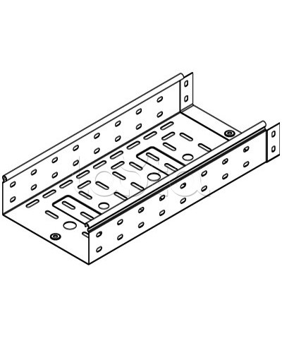 Лоток перфорированный 200х80 L3000 DKC 35304 в Домодедово Кабельные лотки Pintop.ru