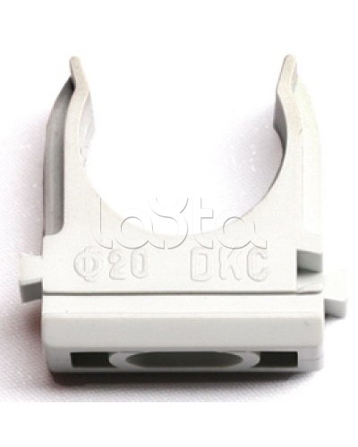 Держатель с защелкой, д.20 мм DKC 51020 в Домодедово Держатели, клипсы, скобы Pintop.ru