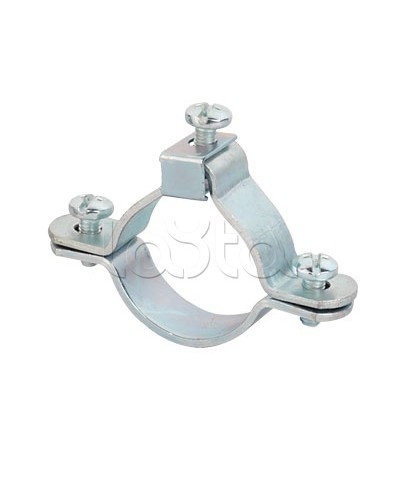 Хомут заземления для труб 16-3/8 мм, оцинкованная сталь DKC 6042-16 в Домодедово Стяжки-хомуты Pintop.ru