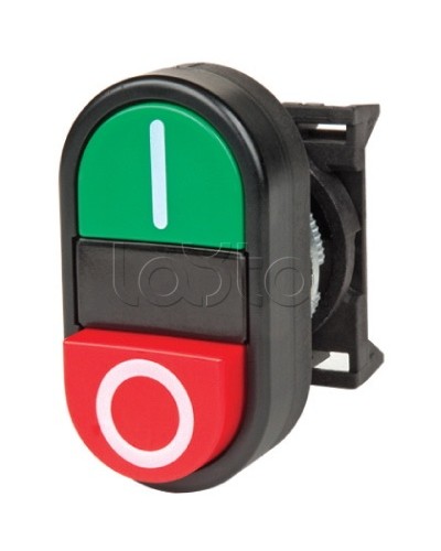 Кнопка двойная выпуклая с линзой для подсветки DKC ABFL в Домодедово Кнопки выхода Pintop.ru