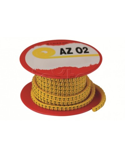 Колечко маркировочное 3, 2.5-4мм. черное на желтом DKC AZO303BY в Домодедово Крепежные изделия Pintop.ru