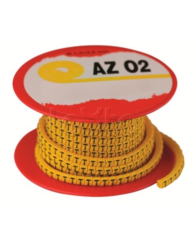 Колечко маркировочное E, 2.5-4мм. черное на желтом DKC AZO3EEBY в Домодедово Крепежные изделия Pintop.ru