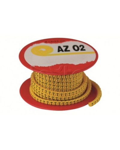 Колечко маркировочное N, 2.5-4мм. черное на желтом DKC AZO3NNBY в Домодедово Крепежные изделия Pintop.ru