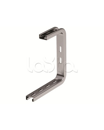 Консоль легкая потолочная DS осн.400 мм DKC BBA3040 в Домодедово Аксессуары для лотков Pintop.ru