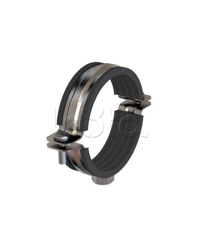 Хомут для средних нагрузок 1, c изоляцией DKC BHT2100 в Домодедово Стяжки-хомуты Pintop.ru