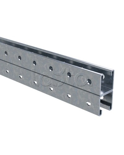 Профиль С-образный двойной L1800 толщина 2.5мм, горячеоцинкованный DKC (BPD4118HDZ) в Домодедово Аксессуары для лотков Pintop.ru