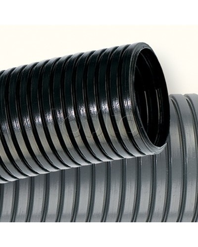 Труба гофрированная DN12мм, ПВ-0, D вн 12,2 мм, D нар 15,8 мм, полиамид 6, DKC PA601216F2 в Домодедово Труба гофрированная Pintop.ru