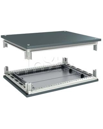 Комплект крыша и основание для шкафов CQE 800x800 мм DKC R5KTB88 в Домодедово Полки для шкафов и стоек Pintop.ru