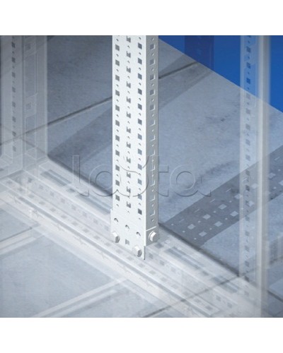 Рейки вертикальные, широкая, для шкафов CQE В=1800мм, 1 упаковка - 2шт. DKC R5PDV18 в Домодедово Аксессуары для стоек и шкафов Pintop.ru