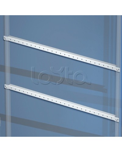 Рейки горизонтальные, дверная, для шкафов CQE Ш=600мм, (10 шт/уп) DKC (R5TPE60) в Домодедово Аксессуары для стоек и шкафов Pintop.ru