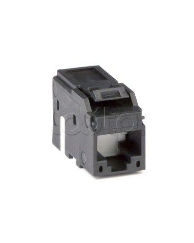 Модуль Keystone RJ45 CAT5E не экранированный, черный DKC RNK5EUBK в Домодедово Модули Keystone Pintop.ru