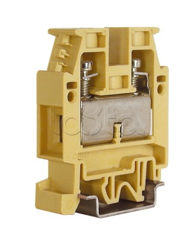 зажим бежевый 16 кв.мм DKC ZCB510 в Домодедово Аксессуары для стоек и шкафов Pintop.ru