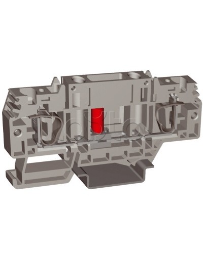 Зажим HSCB.4GR, тестовый с разъединителем, серый , 4 кв.мм DKC ZHB100GR в Домодедово Держатели, клипсы, скобы Pintop.ru