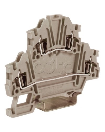 Зажим, серый, 1,5 кв.мм DKC ZHD200GR-RET в Домодедово Держатели, клипсы, скобы Pintop.ru