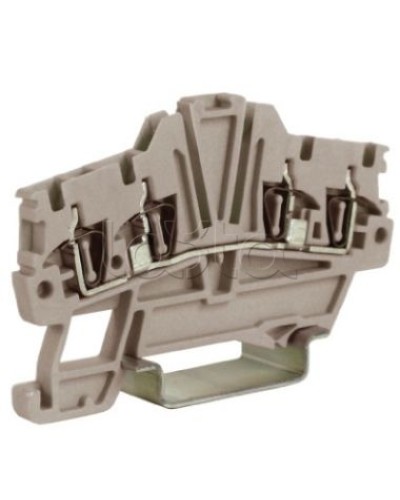 Зажим 1,5 кв.мм синий 2 ввод/2 вывода DKC ZHI420 в Домодедово Держатели, клипсы, скобы Pintop.ru