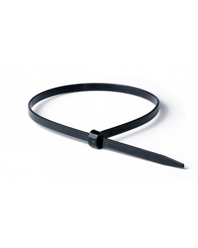 Хомут P6.6 с двойным замком, черный, 100x2,5 DKC 21303 в Домодедово Стяжки-хомуты Pintop.ru