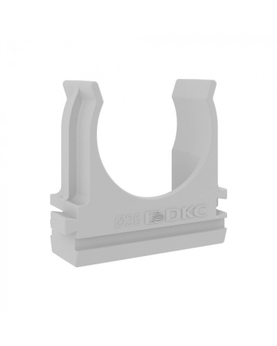 Держатель с защелкой, д.25мм DKC (51025R) в Домодедово Держатели, клипсы, скобы Pintop.ru