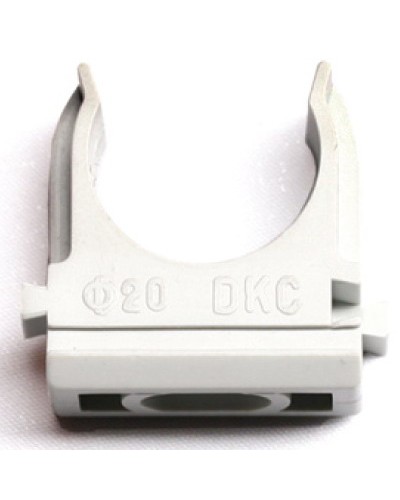 Держатель с защелкой, д.40 мм DKC 51040 в Домодедово Держатели, клипсы, скобы Pintop.ru