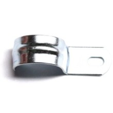 Держатель оцинкованный односторонний, д.10мм с крепежным отверстием 8,5х6 мм DKC (53329)