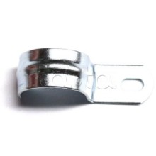 Держатель оцинкованный односторонний, д.13мм с крепежным отверстием 8,5х6 мм DKC (53330)