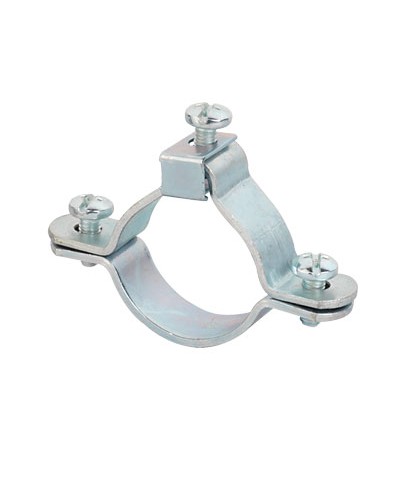 Хомут заземления для труб 50-1 1/4 мм, оцинкованная сталь DKC 6042-50 в Домодедово Стяжки-хомуты Pintop.ru