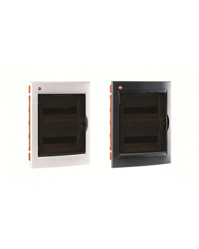 Щиток встраиваемый 24 мод.,IP 41 , черный DKC 82524 в Домодедово Аксессуары для стоек и шкафов Pintop.ru