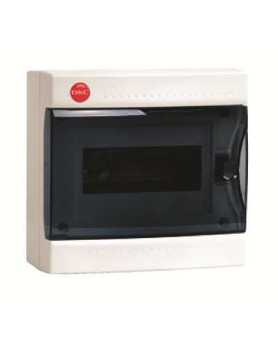 Щиток настенный с усиленным клеммным блоком, 8 модулей, IP41, цвет белый DKC 84708 в Домодедово Боксы для автоматов Pintop.ru