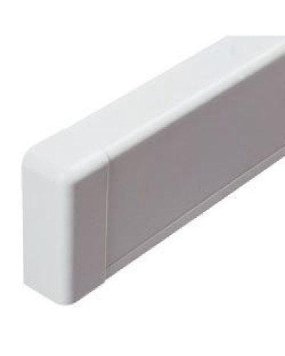 Заглушка для плинтусного короба 100х40 мм белый DKC AIR10045 в Домодедово Аксессуары для стоек и шкафов Pintop.ru
