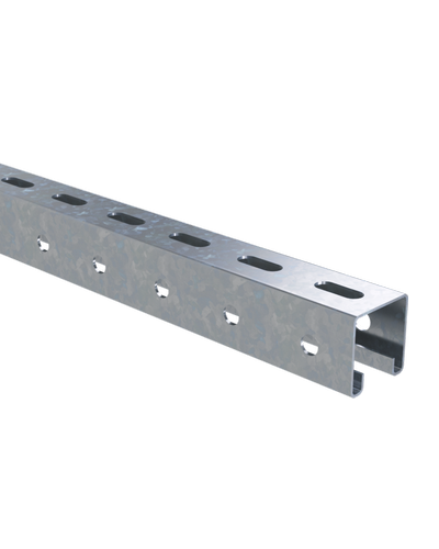 С-образный профиль 41х41, L500, толщ.1,5 мм горячеоцинкованный DKC BPL4105HDZ в Домодедово Аксессуары для лотков Pintop.ru