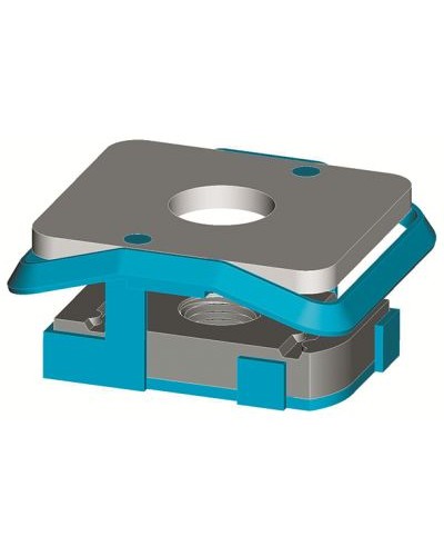 Гайка М8, монтажная, для крепления монтажных аксессуаров, оцинкованная сталь DKC (CM340800) в Домодедово Аксессуары для лотков Pintop.ru