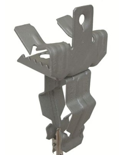 Держатель для крепления трубы к балке 10-15мм, ⌀ 18-22мм, горизонтальный монтаж DKC CM618222 в Домодедово Держатели, клипсы, скобы Pintop.ru