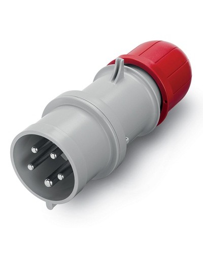 Вилка кабельная IP44 32A 3P+E+N 400V DKC DIS2133237 в Домодедово Аксессуары для стоек и шкафов Pintop.ru