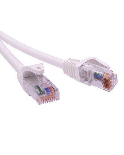 Патч-корд неэкранированный CAT5E U/UTP 4х2, LSZH, белый, 5м DKC RN5EUU4550WH в Домодедово Патчкорды (медные) Pintop.ru