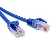 Патч-корд неэкранированный CAT6 U/UTP 4х2, LSZH, синий, 2м DKC RN6UU4520BL