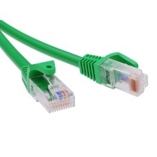 Патч-корд неэкранированный CAT6 U/UTP 4х2, LSZH, зелёный, 5м DKC RN6UU4550GN