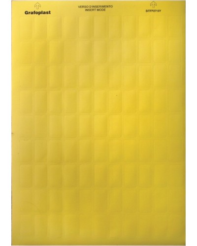 Табличка маркировочная, полиэстер DKC SITFP0615Y в Домодедово Полки для шкафов и стоек Pintop.ru