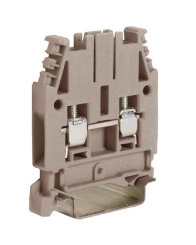 Зажим клеммный проходной 4 кв.мм DKC ZCBC04GR в Домодедово Клеммные колодки Pintop.ru