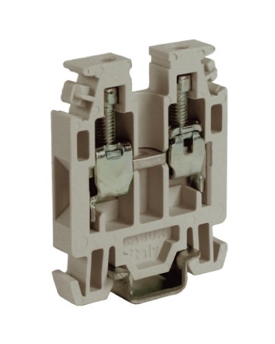 Зажим 2,5 кв.мм серый DKC ZRN500GR в Домодедово Крепежные изделия Pintop.ru